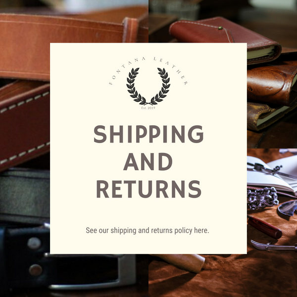 Shipping and Returns